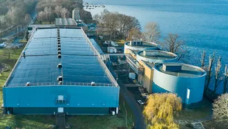 Das Wasserwerk Tegel wurde mit Wolfin Bahnen saniert.