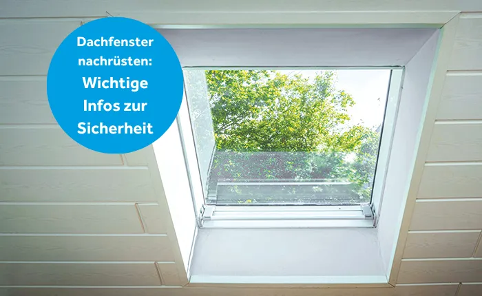 Dachfenster nachrüsten Visual für Schulung von BMI