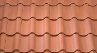 Deckfläche des Achat 14 Geradschnitt von Braas