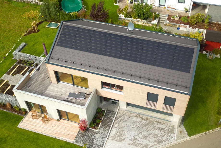 Einfamilienhaus mit PV Premium.