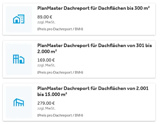 BMI PlanMaster Pakete
