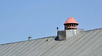 Dachlüftungsschacht auf Schrägdach