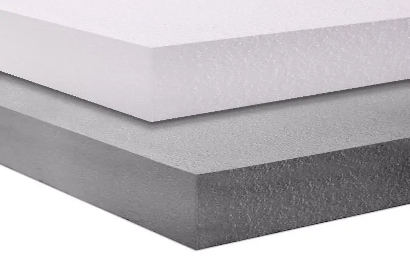EPS Thermazone in den Farben Grau und Weiß.