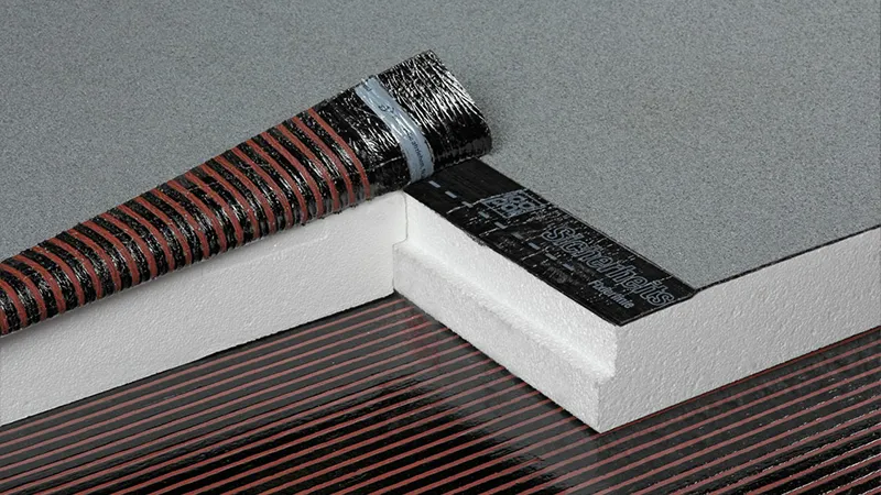 Icopal Mono-EPS auf Alu Villatherm.