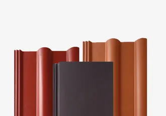 Unsere Musterpfannenbestellung für Dachpfannen von Braas.